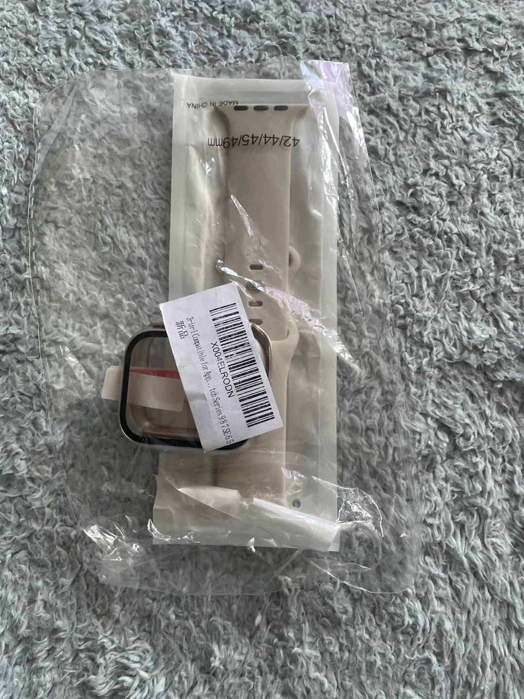 3-in-1 Watch Band and Case for Apple Watch