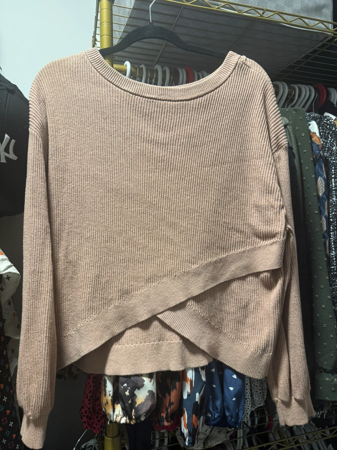 Lululemon Ribbed Cropped Sweater