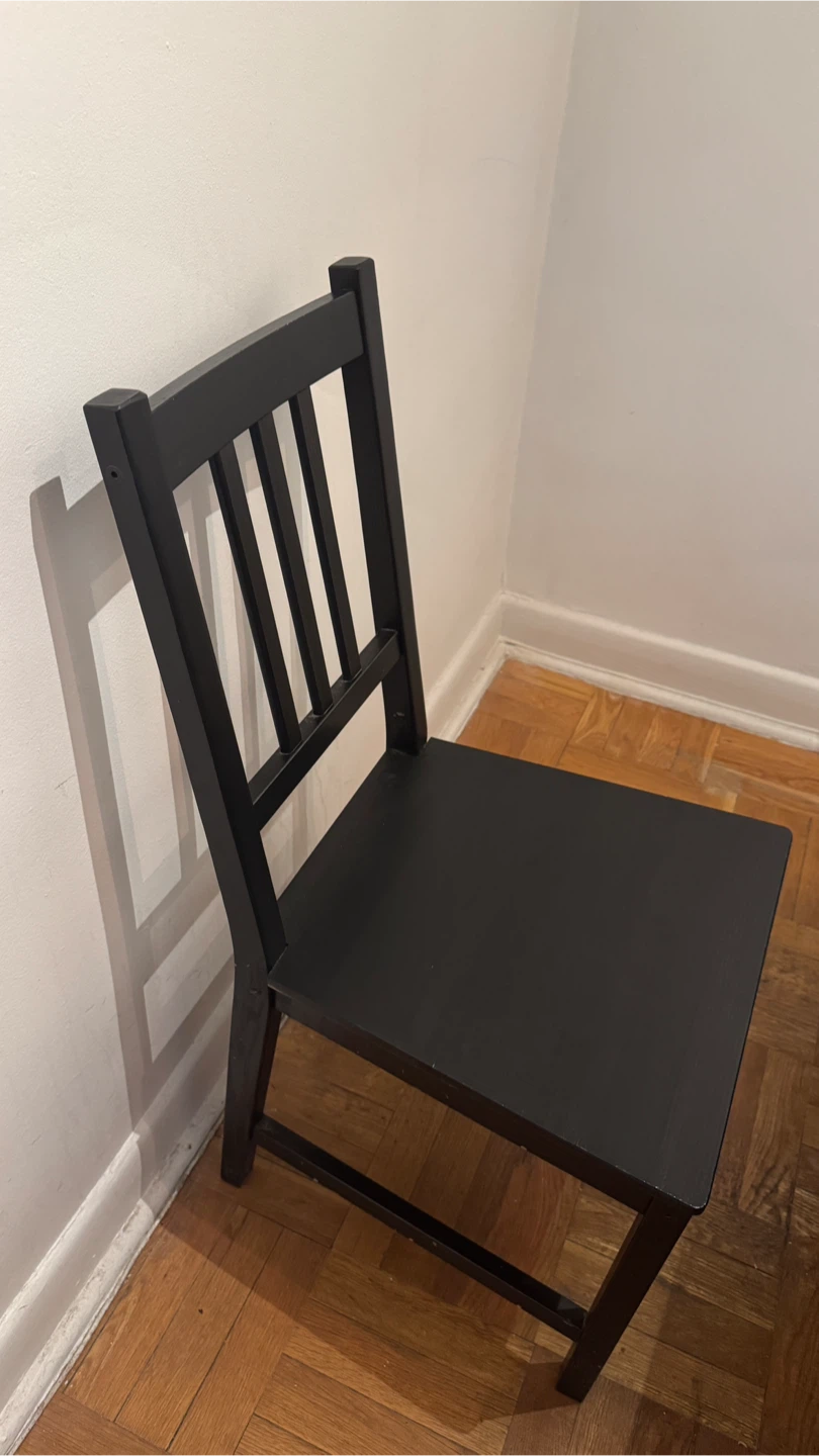 Black Dining Table and Chairs Set - photo 3