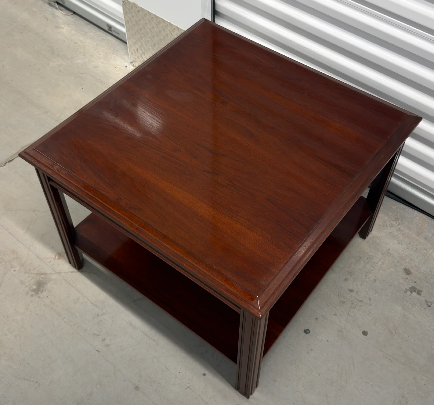 Solid Wood End Table - photo 3