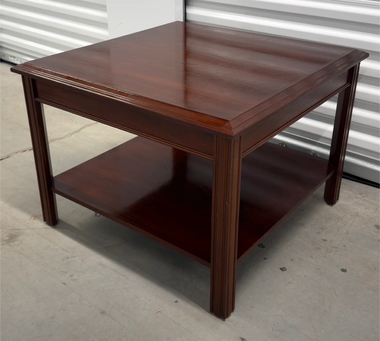 Solid Wood End Table - photo 4
