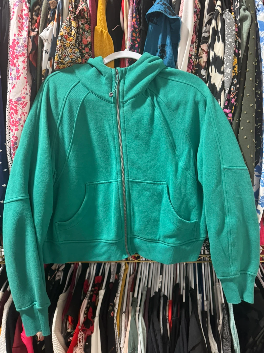 Lululemon Green Zip-Up Hoodie - photo 2
