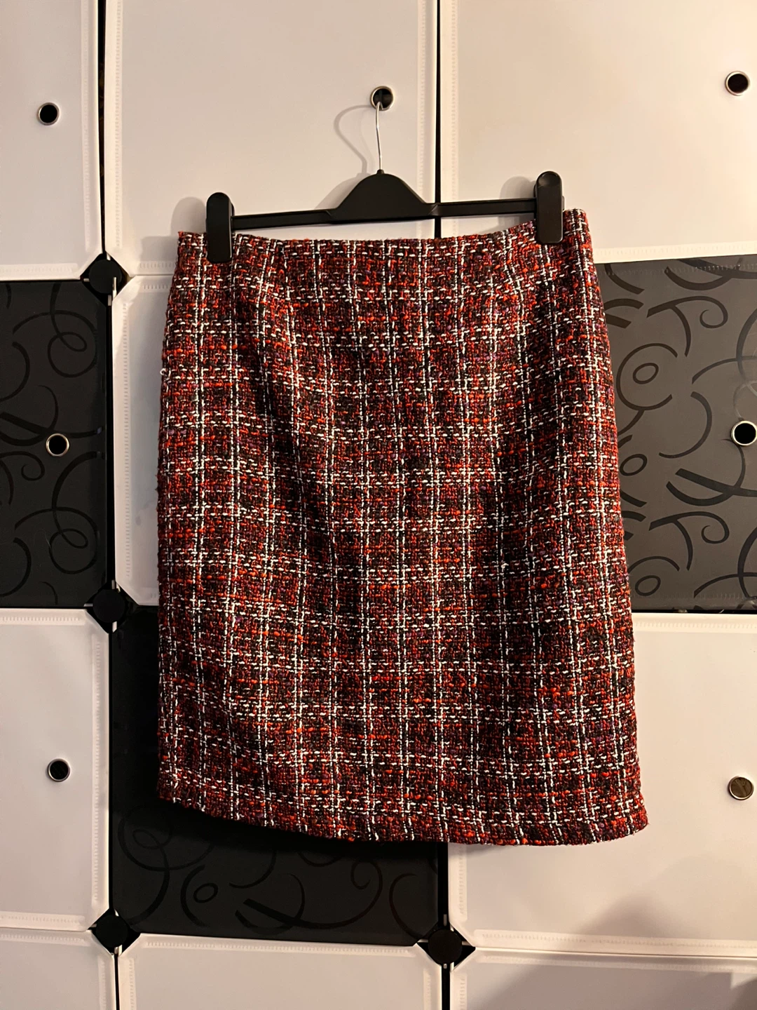 Talbots Red Tweed Blazer and Skirt Set - photo 3