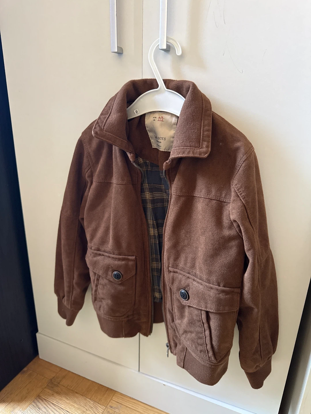 ZARA BOYS Collection Brown Jacket - Size 4/5 (110cm)