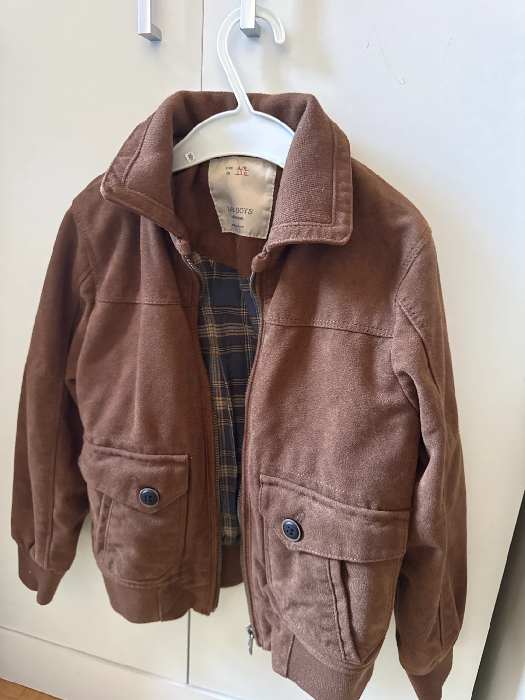 ZARA BOYS Collection Brown Jacket - Size 4/5 (110cm) - photo 2