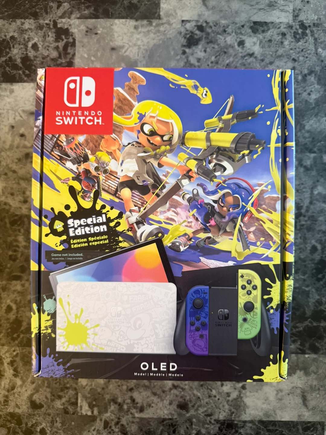 Nintendo Switch OLED Splatoon 3 Special Edition Console