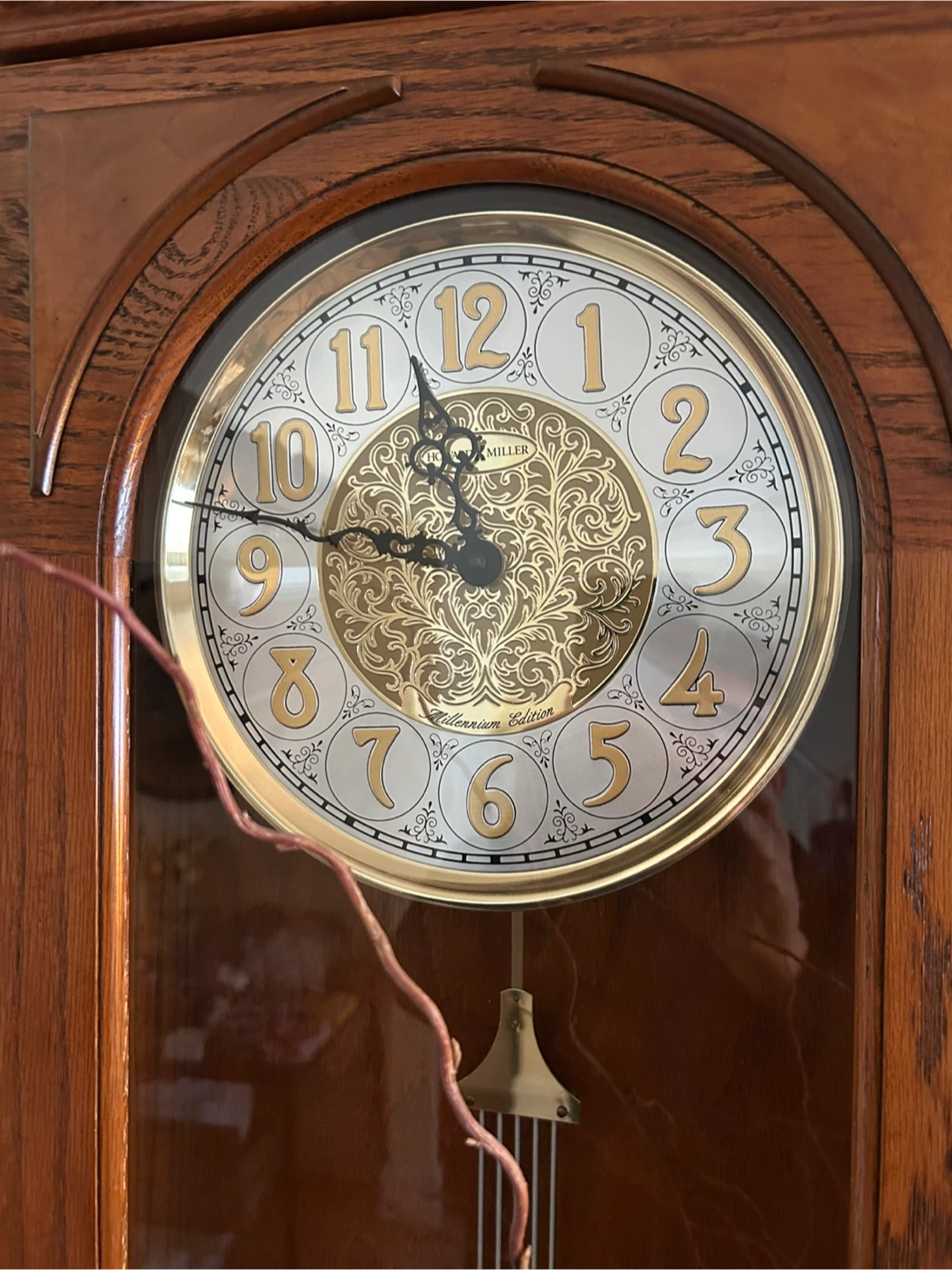 Miller "Millennium Edition" Grandfather Wall  Clock - photo 2