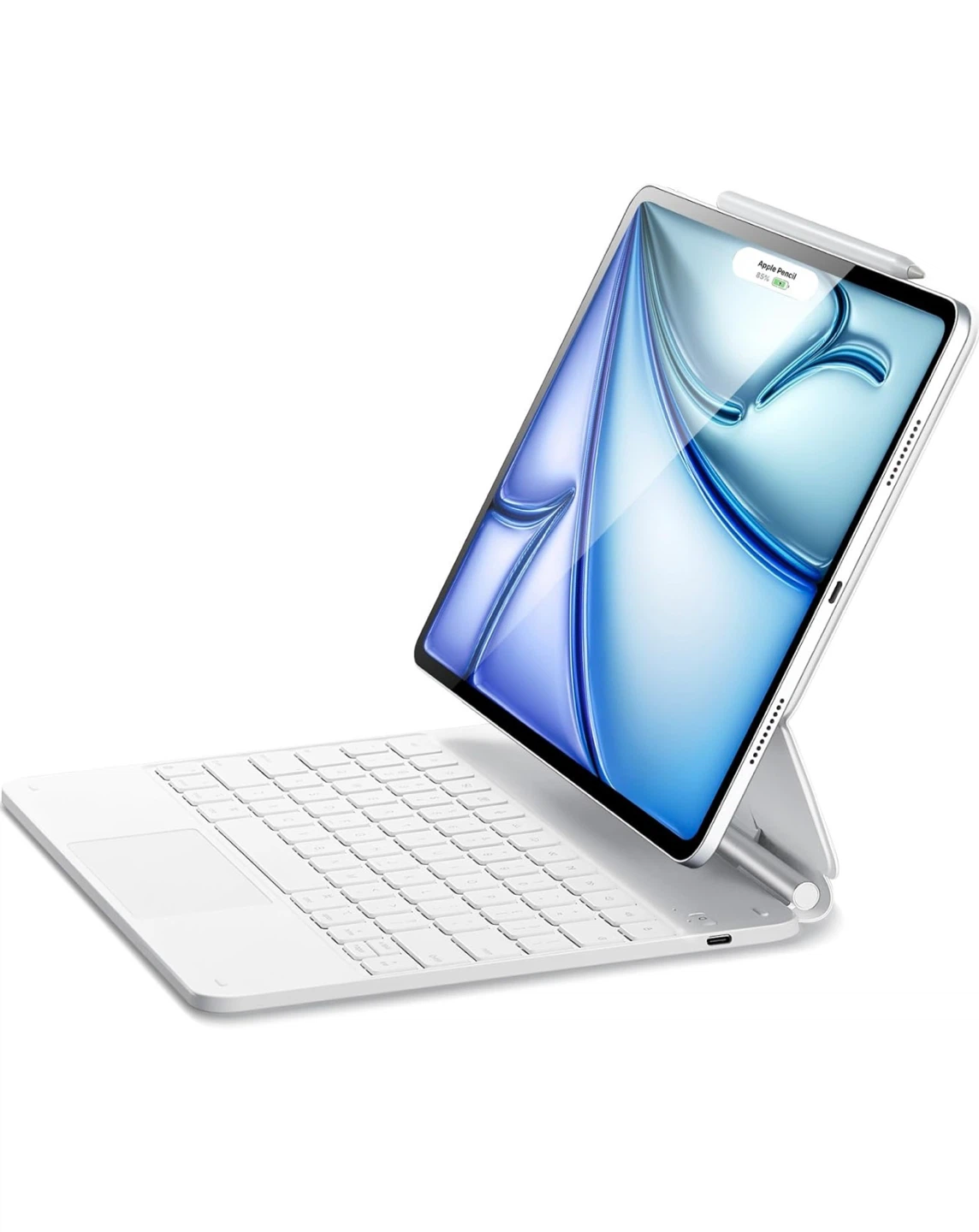ESR Case Keyboard for iPad Air 13" & Pro 12.9" - White