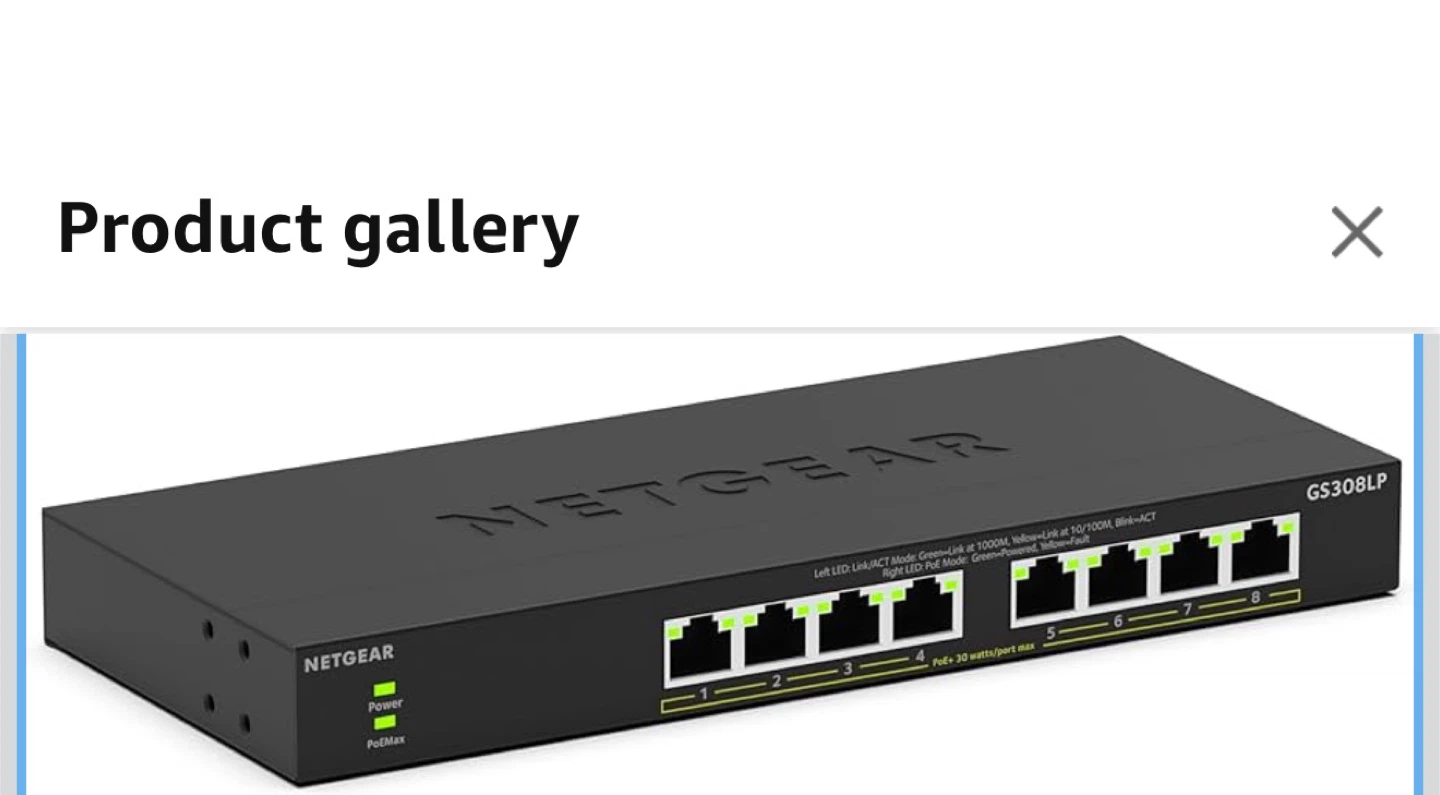 Netis 8 Port 10/100M Fast Ethernet Switch ST3108C