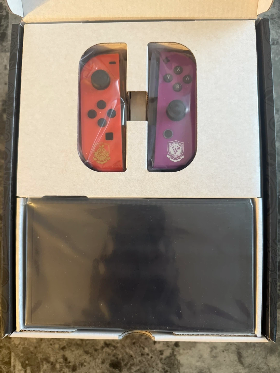 Nintendo Switch OLED Pokemon Scarlet & Violet Edition Console - photo 3