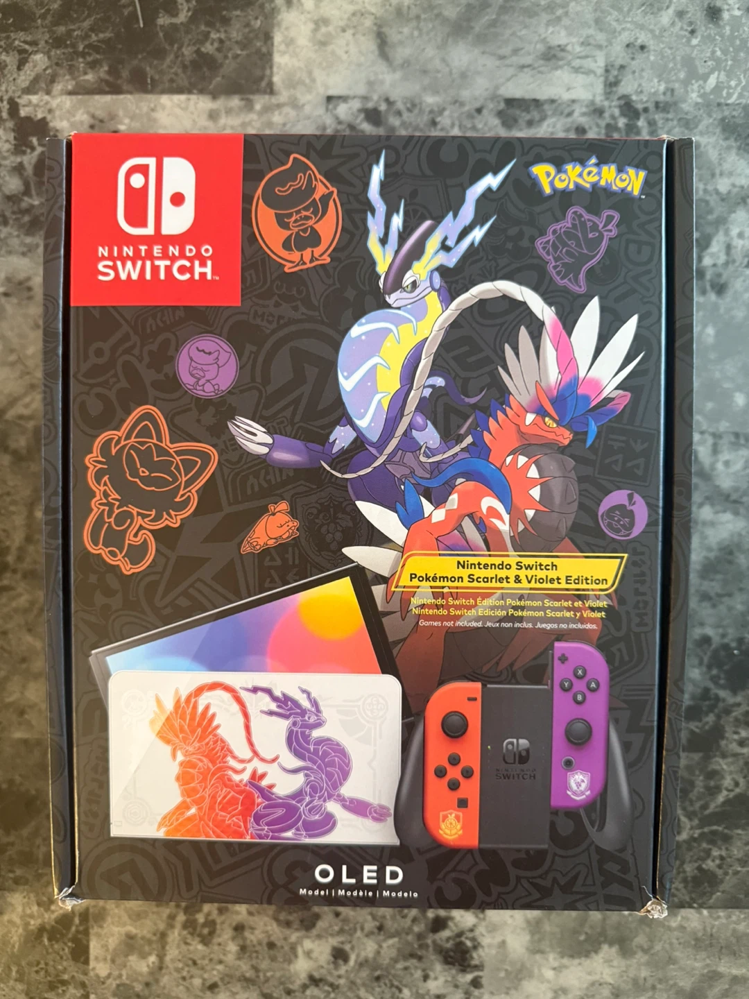 Nintendo Switch OLED Pokemon Scarlet & Violet Edition Console