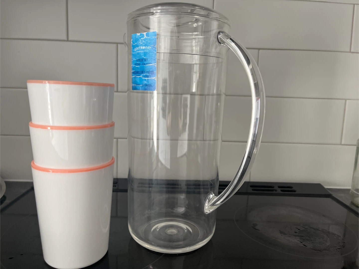 1 Pitcher and 3 cups Set