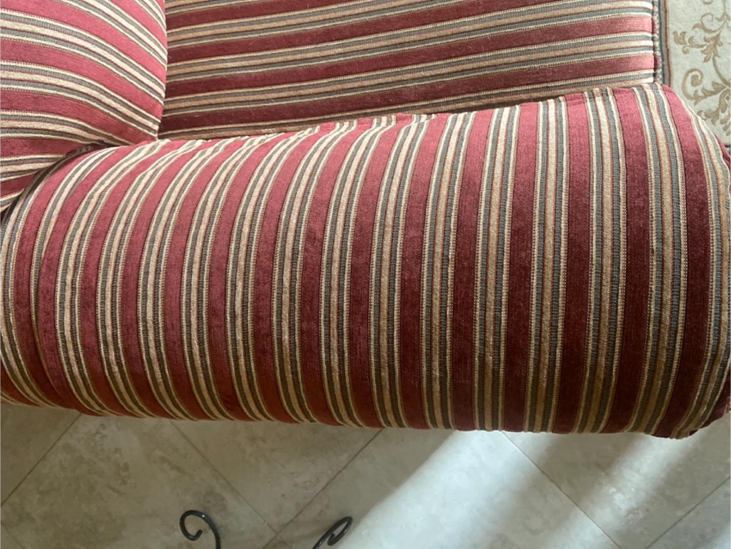 Striped Sofa - photo 4
