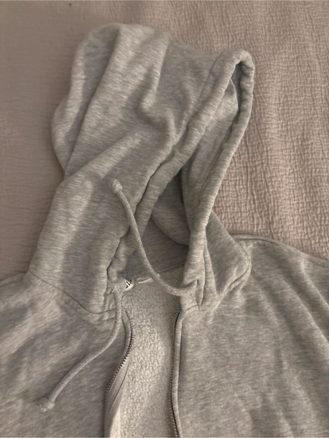 H&M Divided Grey Zip-Up Hoodie XXS - photo 2