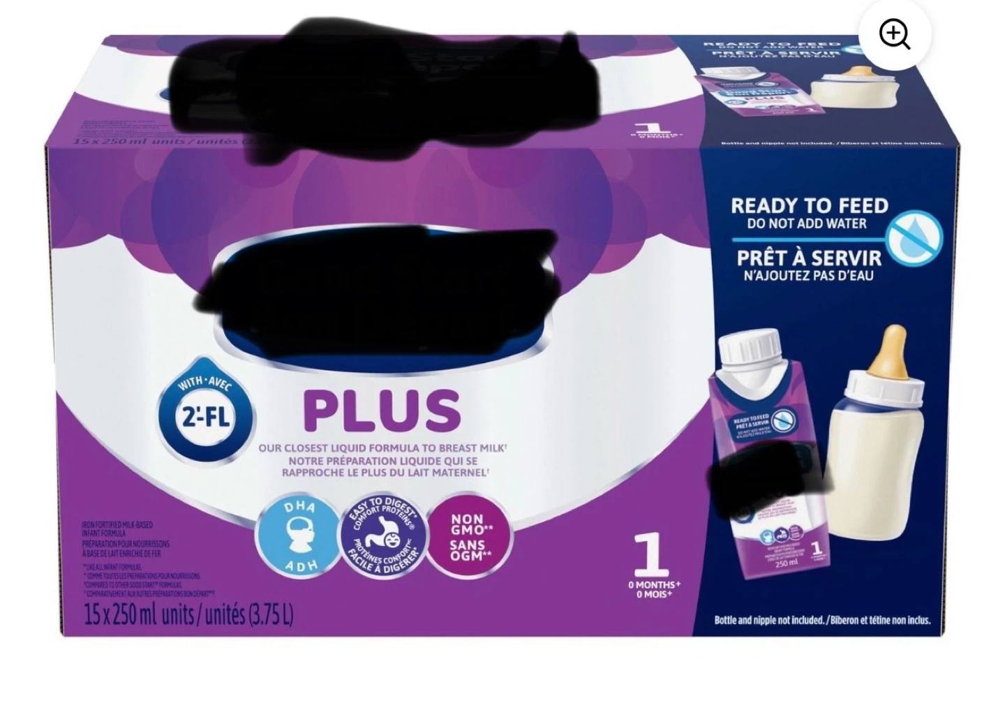 3 boxes Similac Plus Ready to Feed Infant Formula