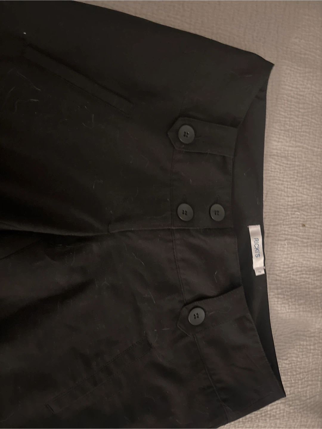 Rickis Black Dress Pants Size 2 - photo 2