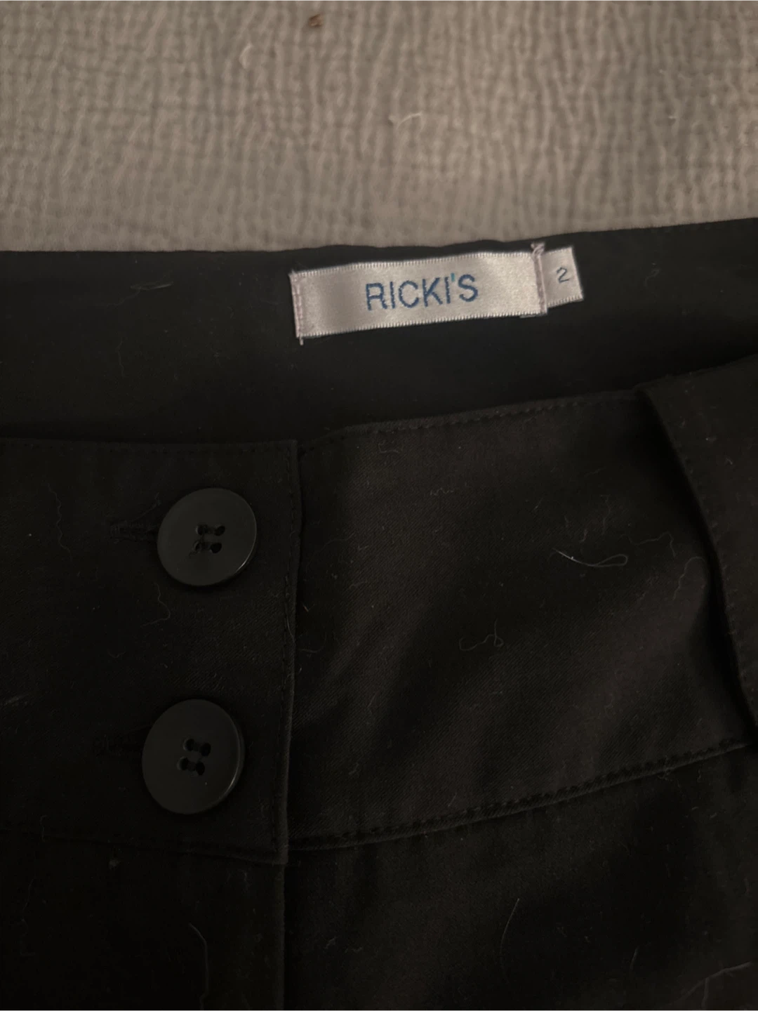Rickis Black Dress Pants Size 2 - photo 3