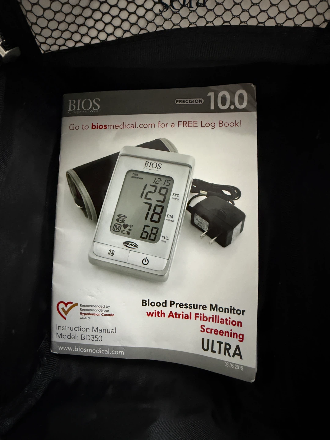 BIOS Diagnostics Precision 10.0 Blood Pressure Monitor - photo 5