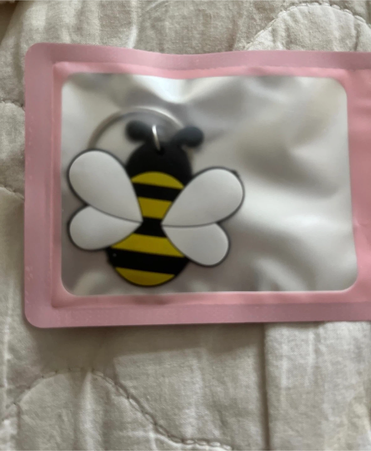 Cute Bee Keychain
