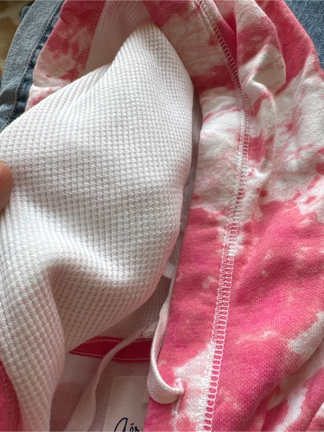 New Aeropostale Pink Tie-Dye Zip-Up Hoodie - photo 4
