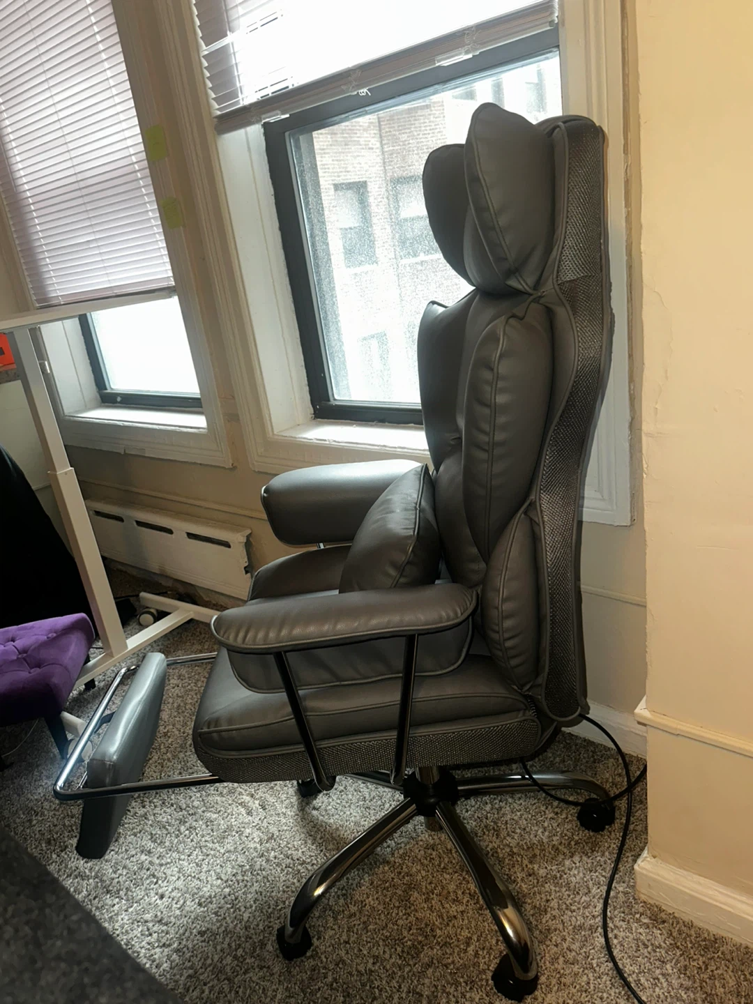 Ergonomic Office Chair with Lumbar Support and Footrest - photo 2