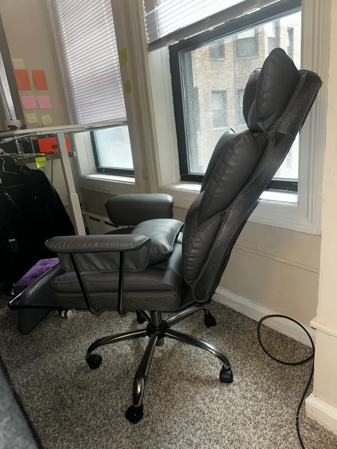 Ergonomic Office Chair with Lumbar Support and Footrest - photo 3