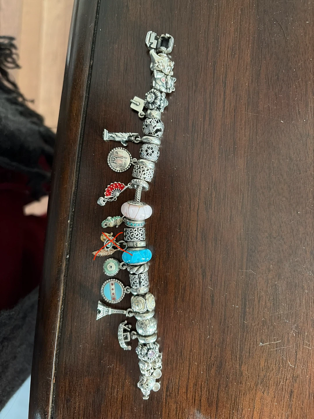100% Authentic Pandora Charm Bracelet with Multiple Charms - photo 3