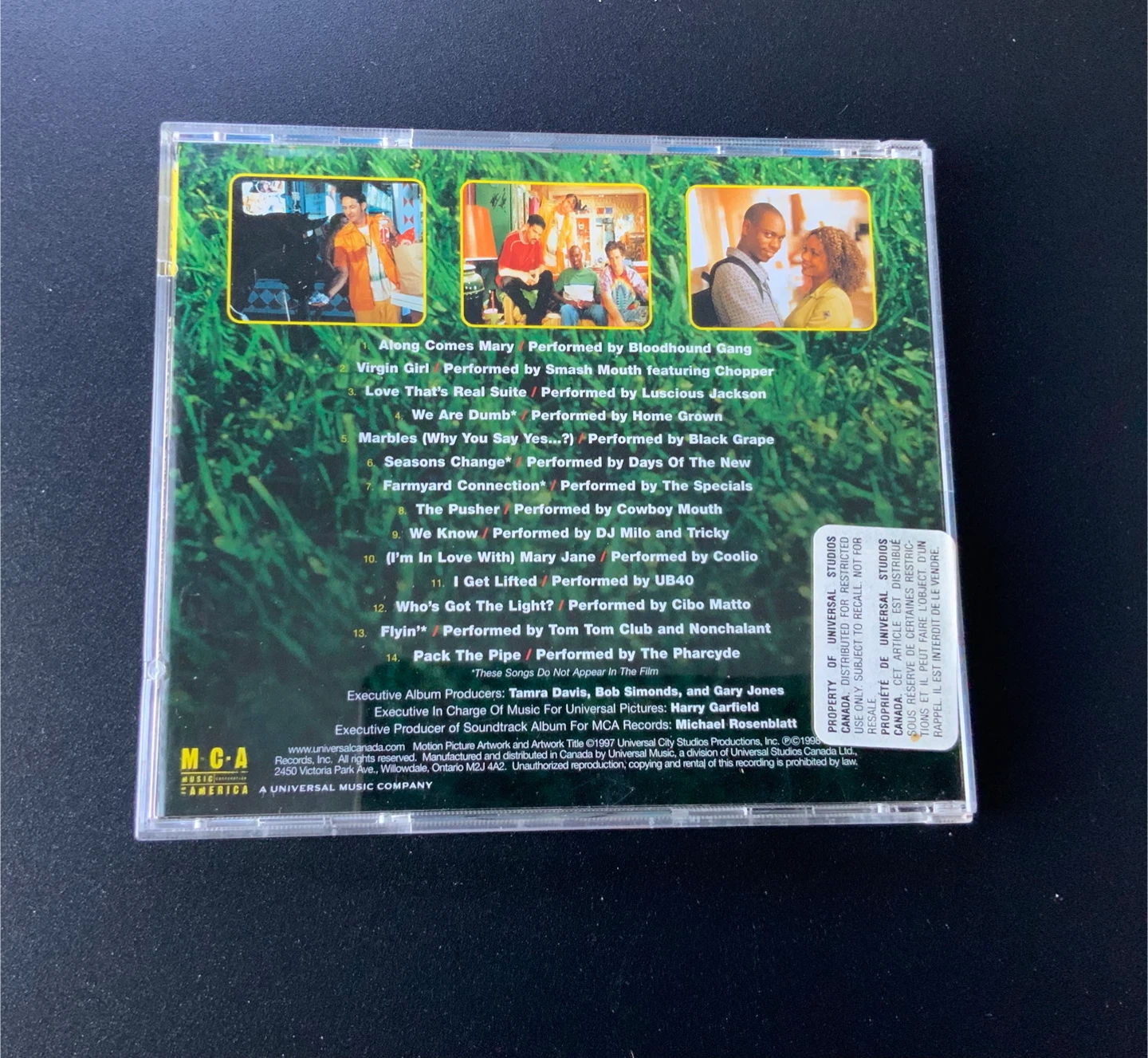 Half Baked Music From The Motion Picture CD - photo 2