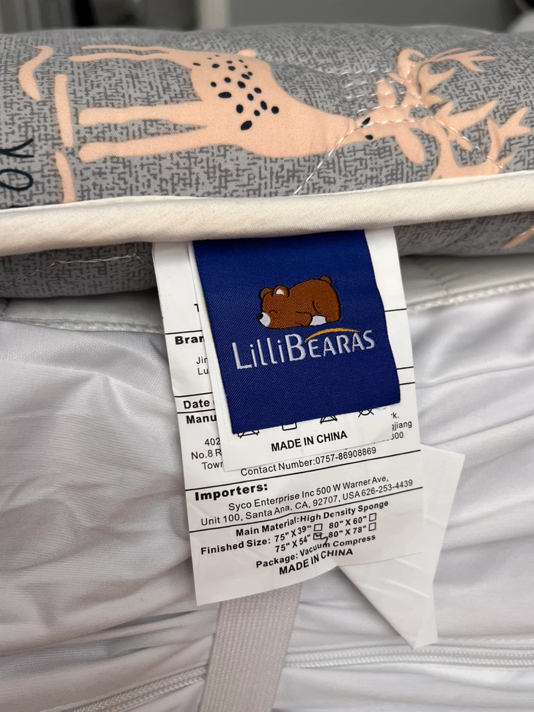 Firm mattress topper (Full size) - photo 4