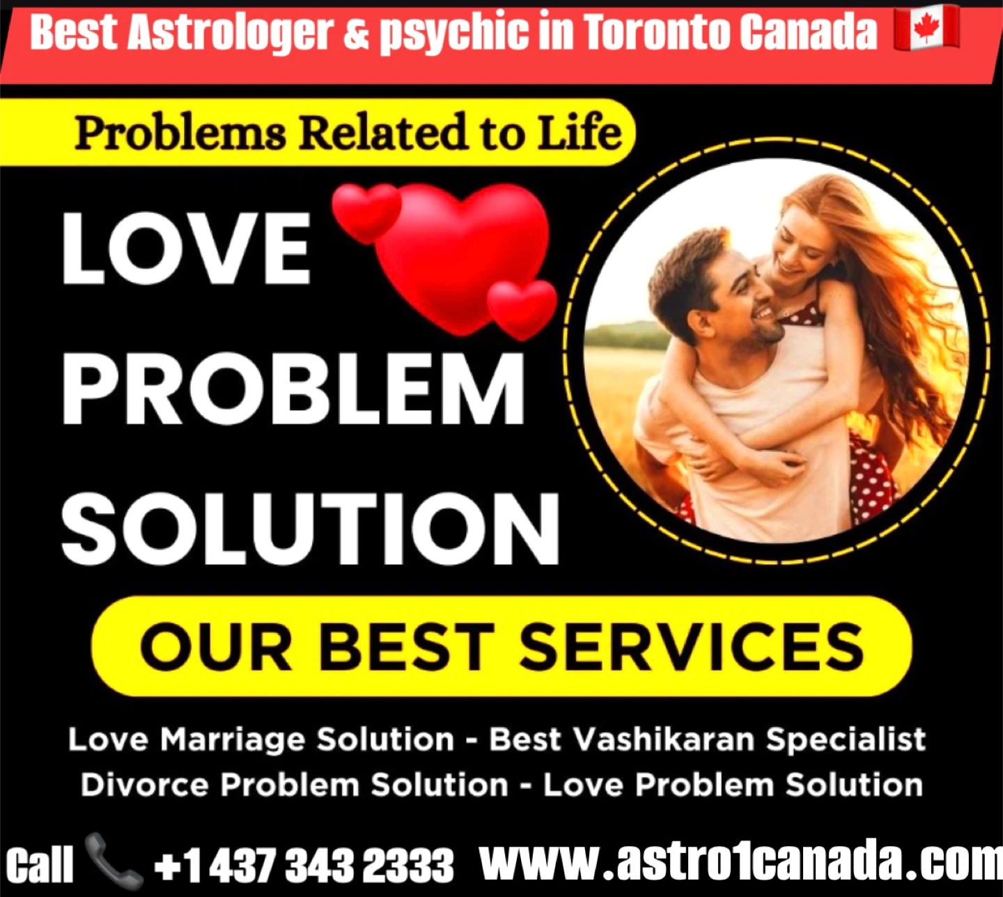 Love Problem Solution - Astrologer in Toronto Canada