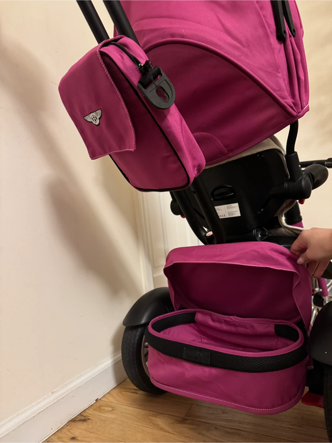 Bentley Fuchsia Pink 6-in-1 Tricycle Stroller - photo 5
