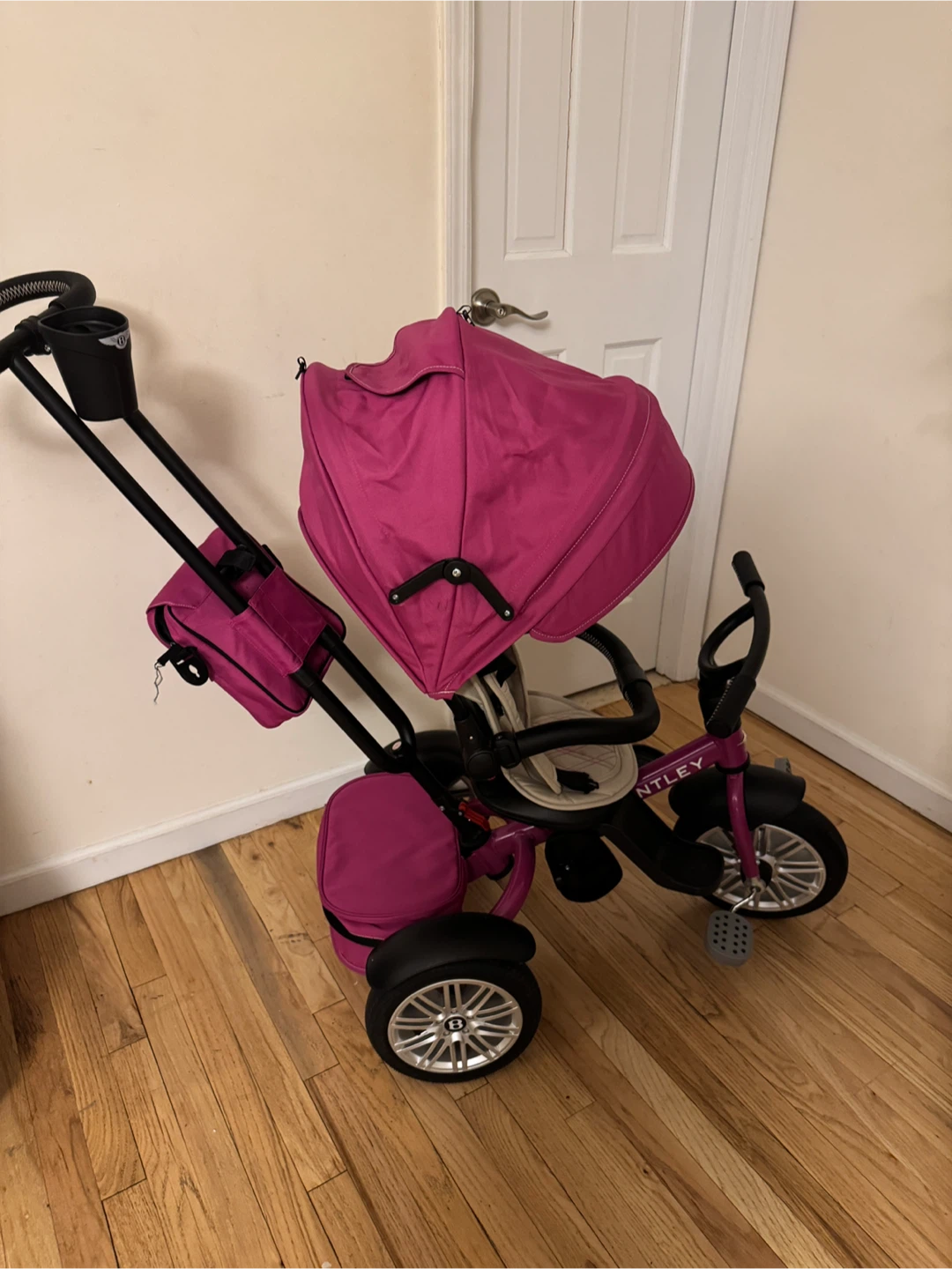 Bentley Fuchsia Pink 6-in-1 Tricycle Stroller - photo 3