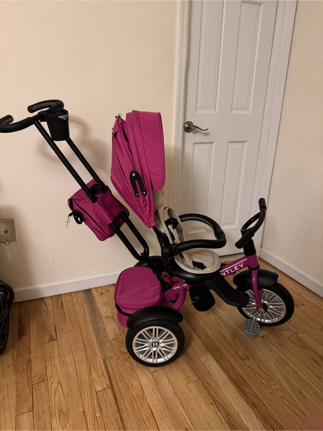 Bentley Fuchsia Pink 6-in-1 Tricycle Stroller - photo 2