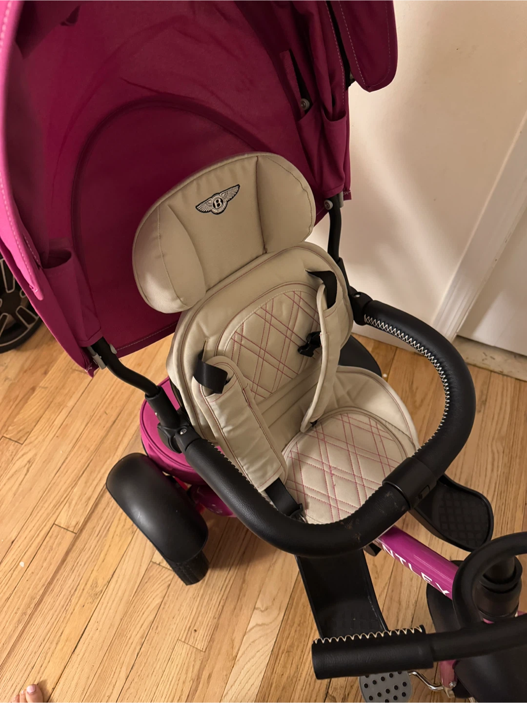 Bentley Fuchsia Pink 6-in-1 Tricycle Stroller - photo 4