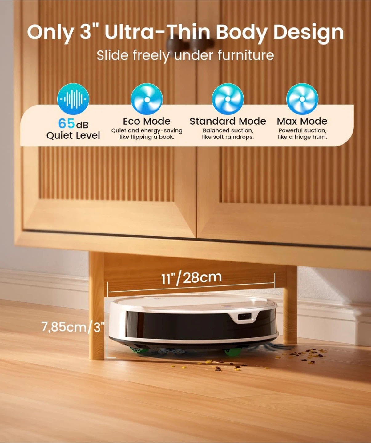 OKP K5 Ultra Robotic Vacuum Cleaner - photo 5