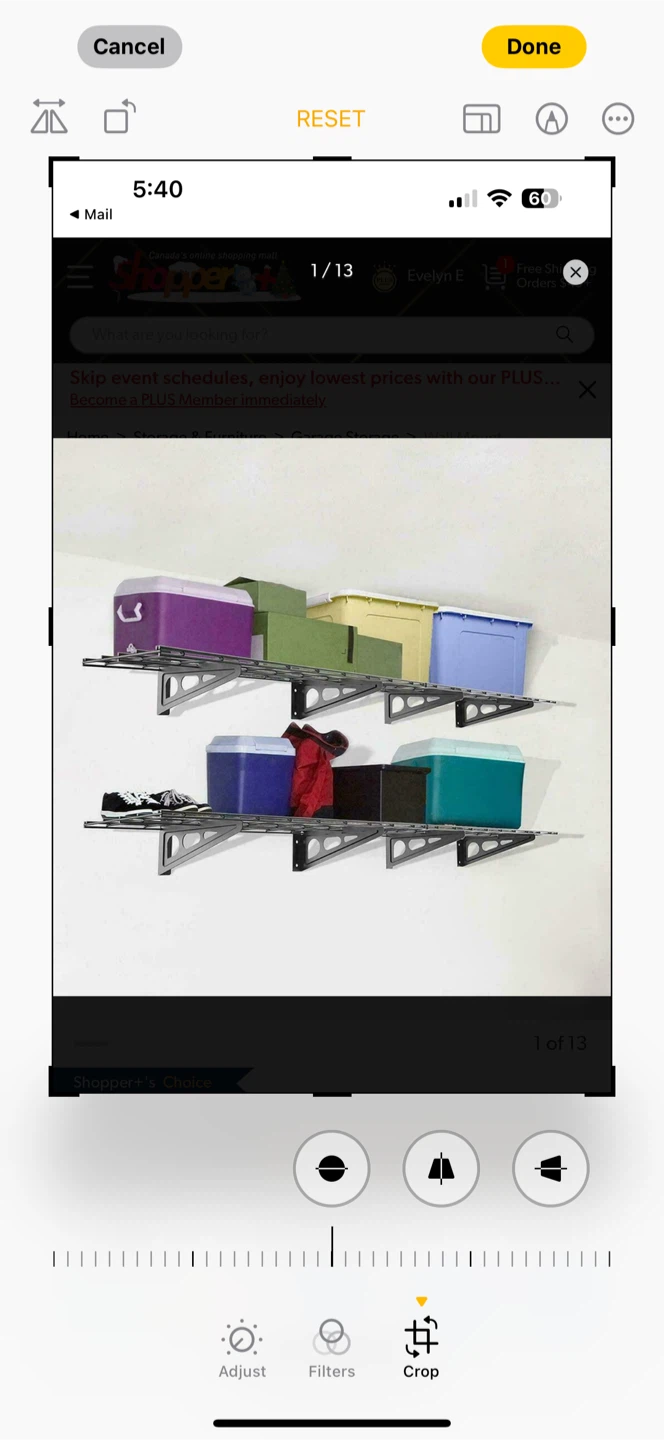 LIVINGbasics Wall Mounted Storage Shelves - photo 4