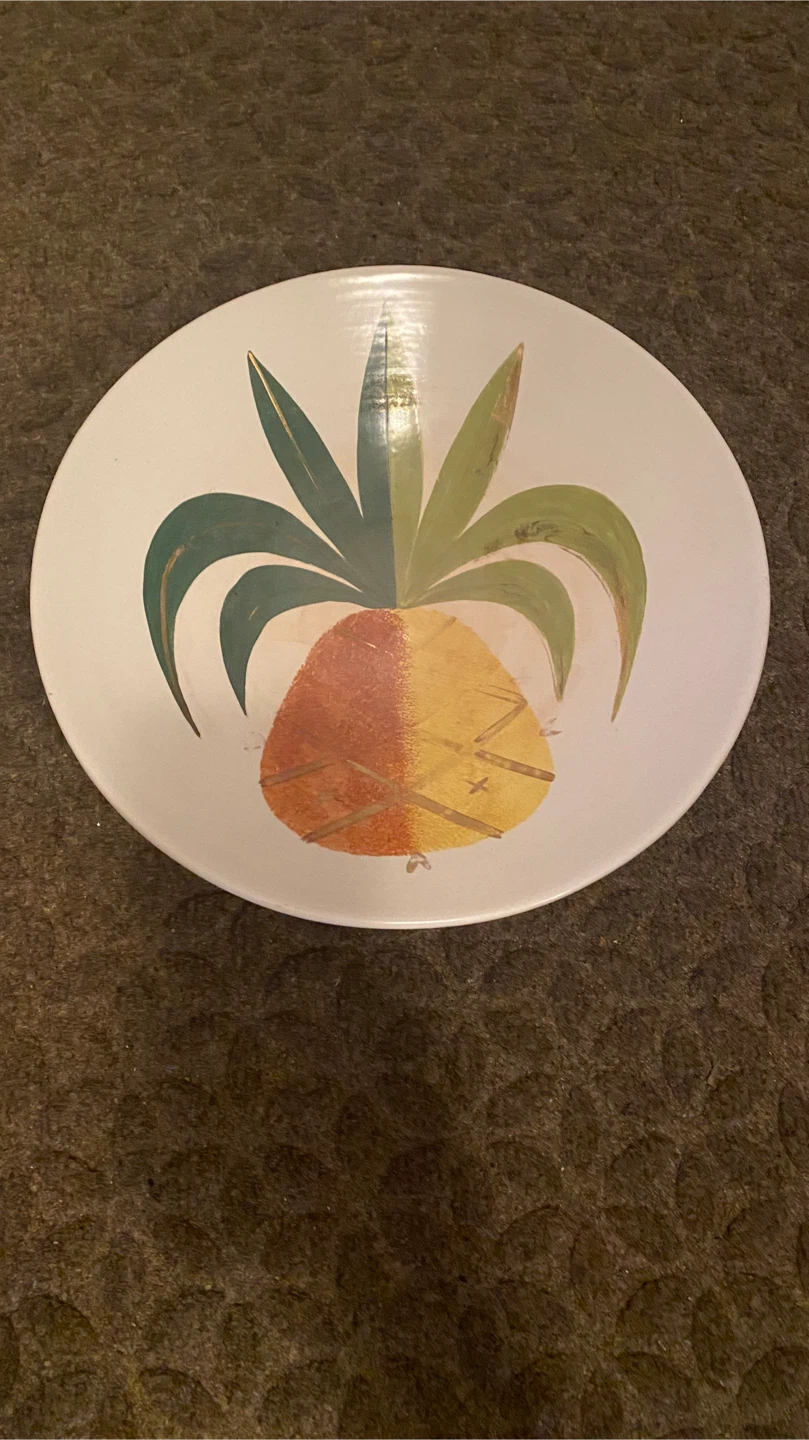 Decorative Pineapple Serving Platter