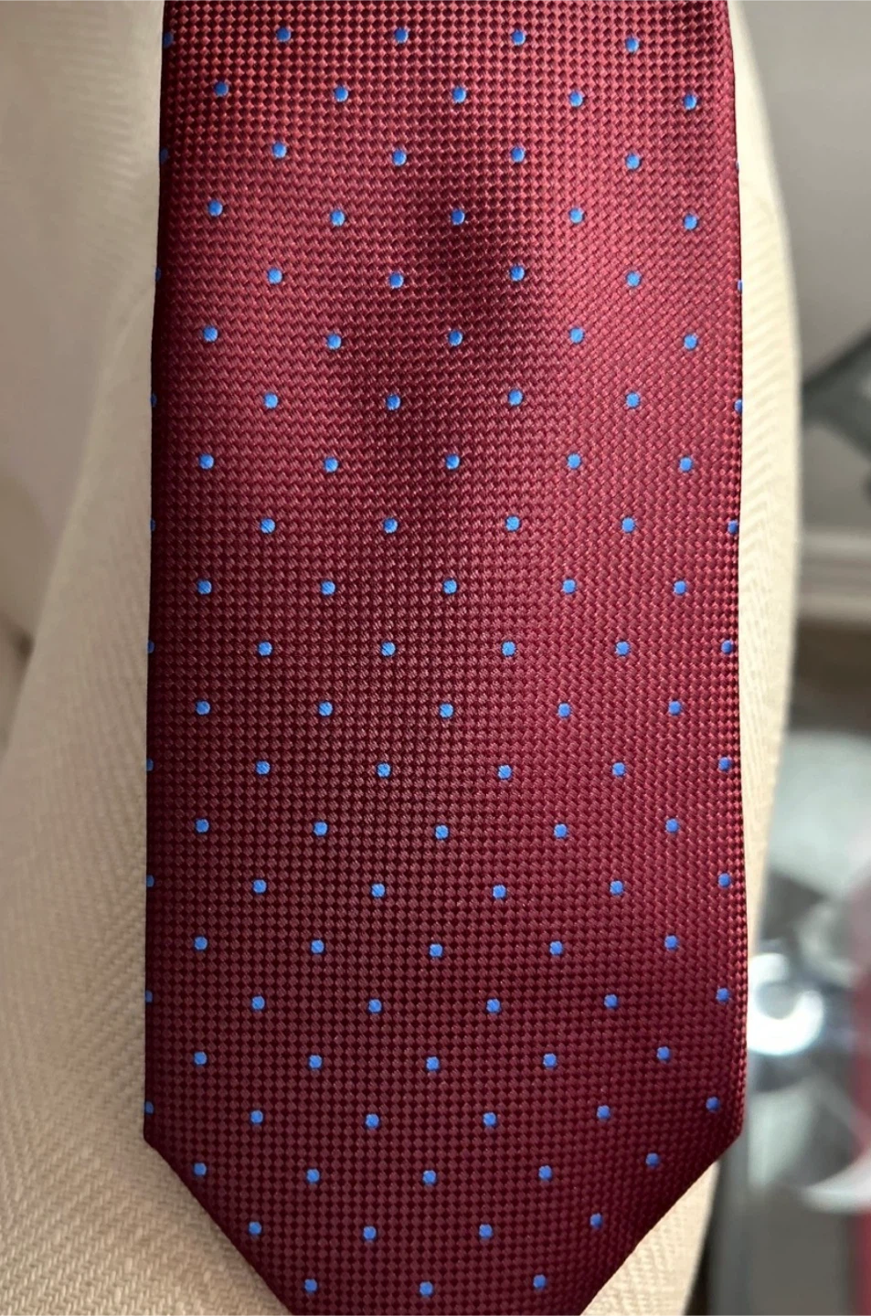 Tommy Hilfiger Burgundy Tie - photo 5