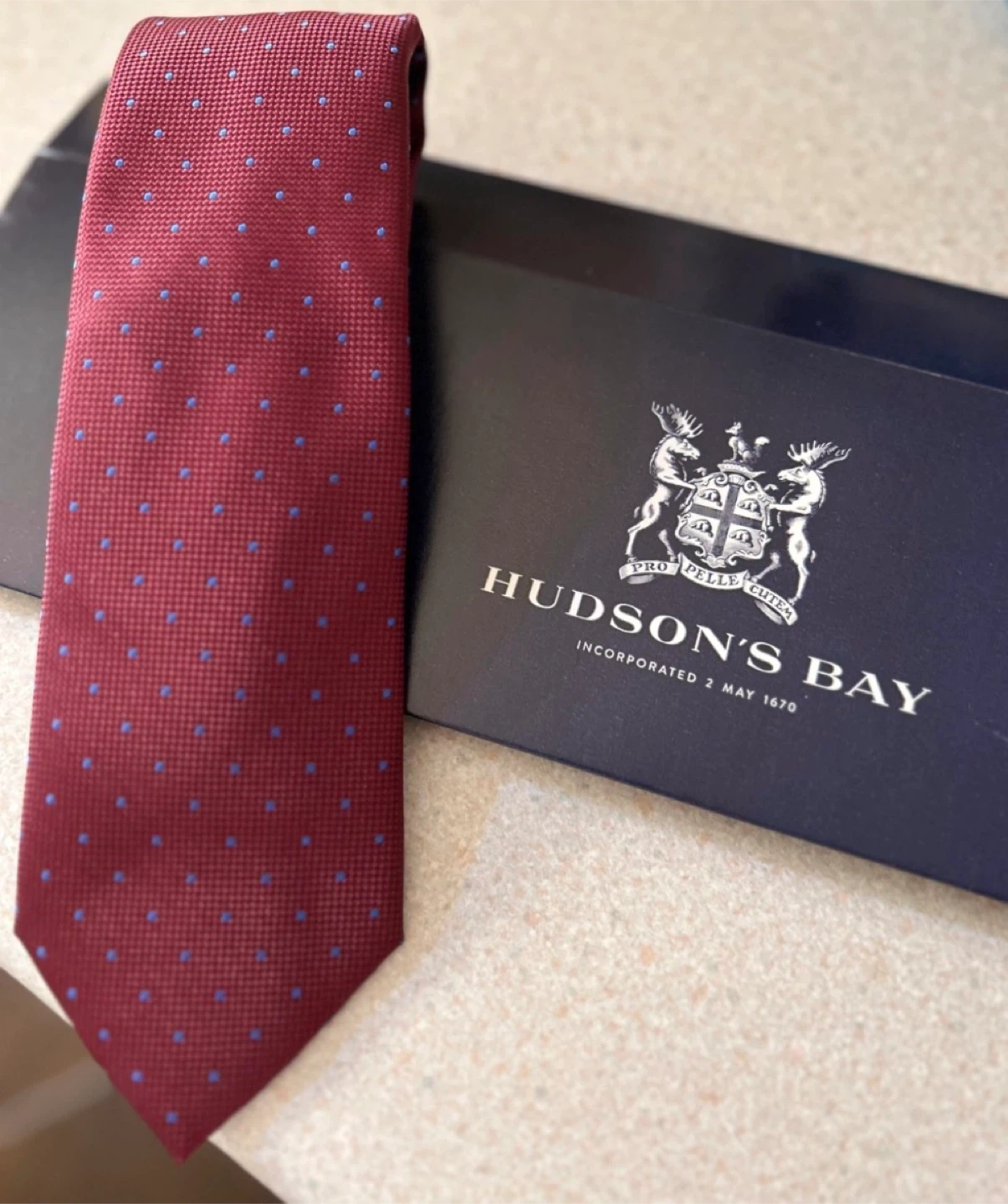Tommy Hilfiger Burgundy Tie - photo 3