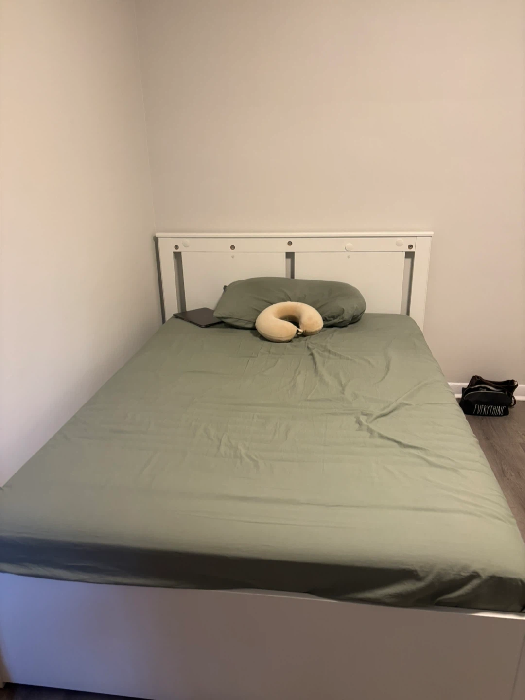 IKEA White Storage Bed Frame - photo 2