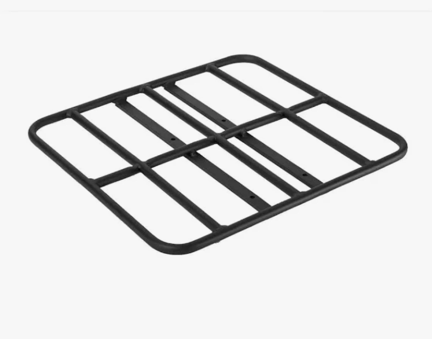 Black Metal Bicycle Rear Rack