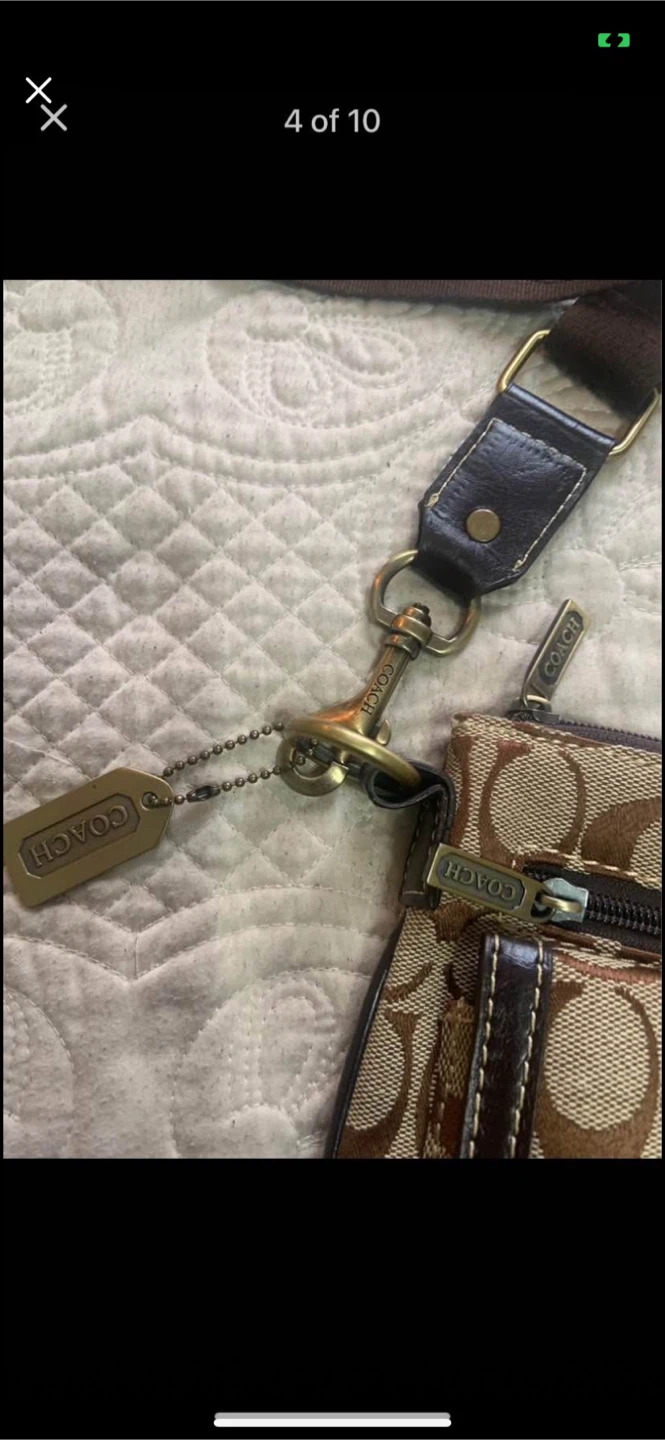 New Coach Signature C Monogram Crossbody Bag - photo 4