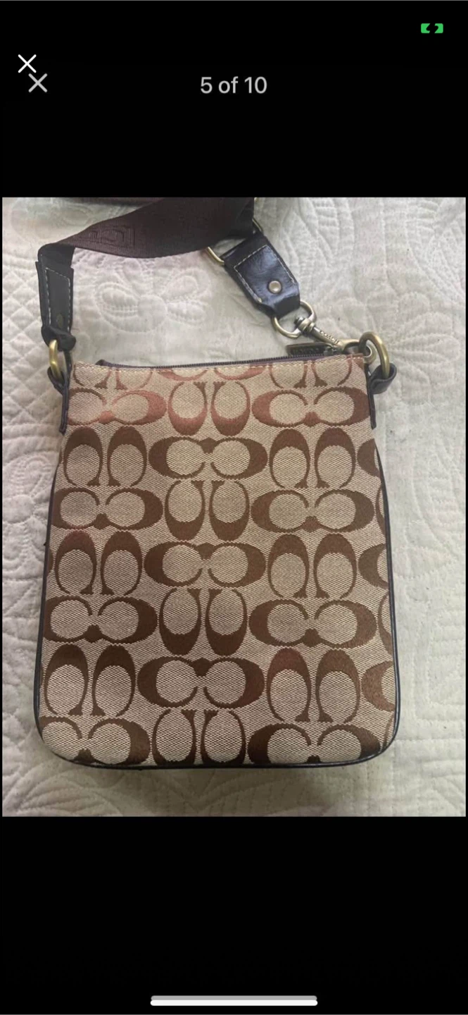 New Coach Signature C Monogram Crossbody Bag - photo 5
