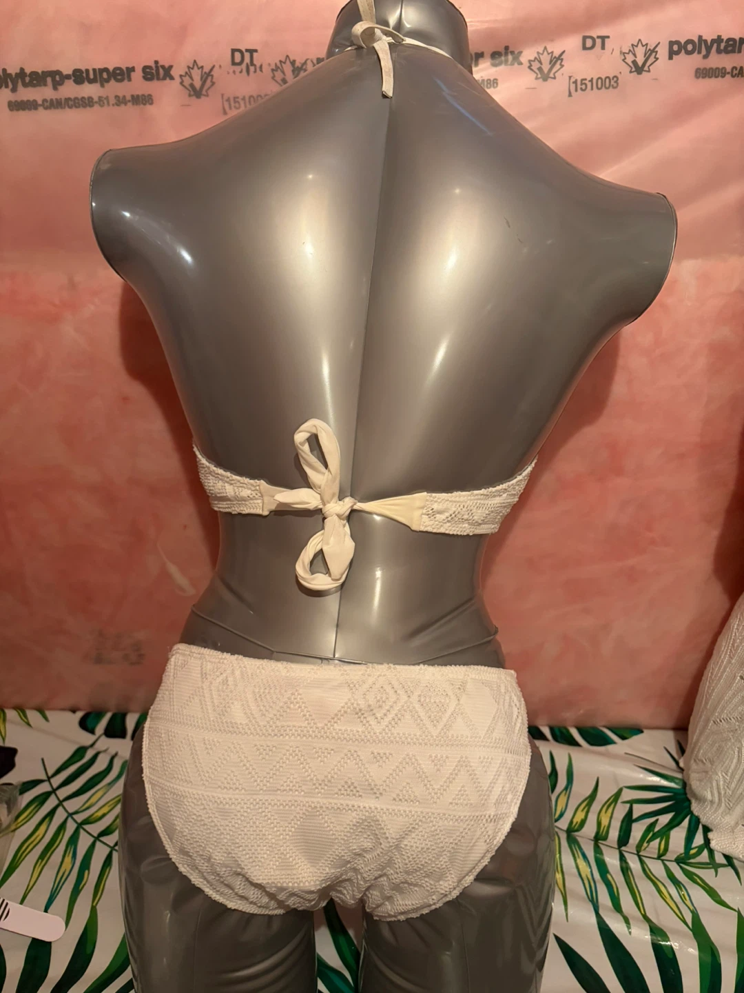 White Crochet Bikini Set - photo 2