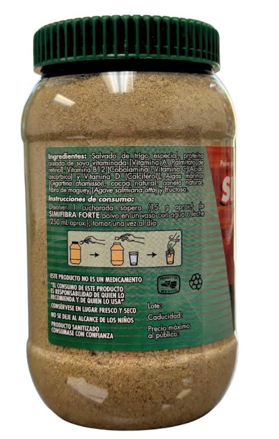 Simifibra Forte Dietary Supplement Powder - 10.58oz (300g) - photo 2
