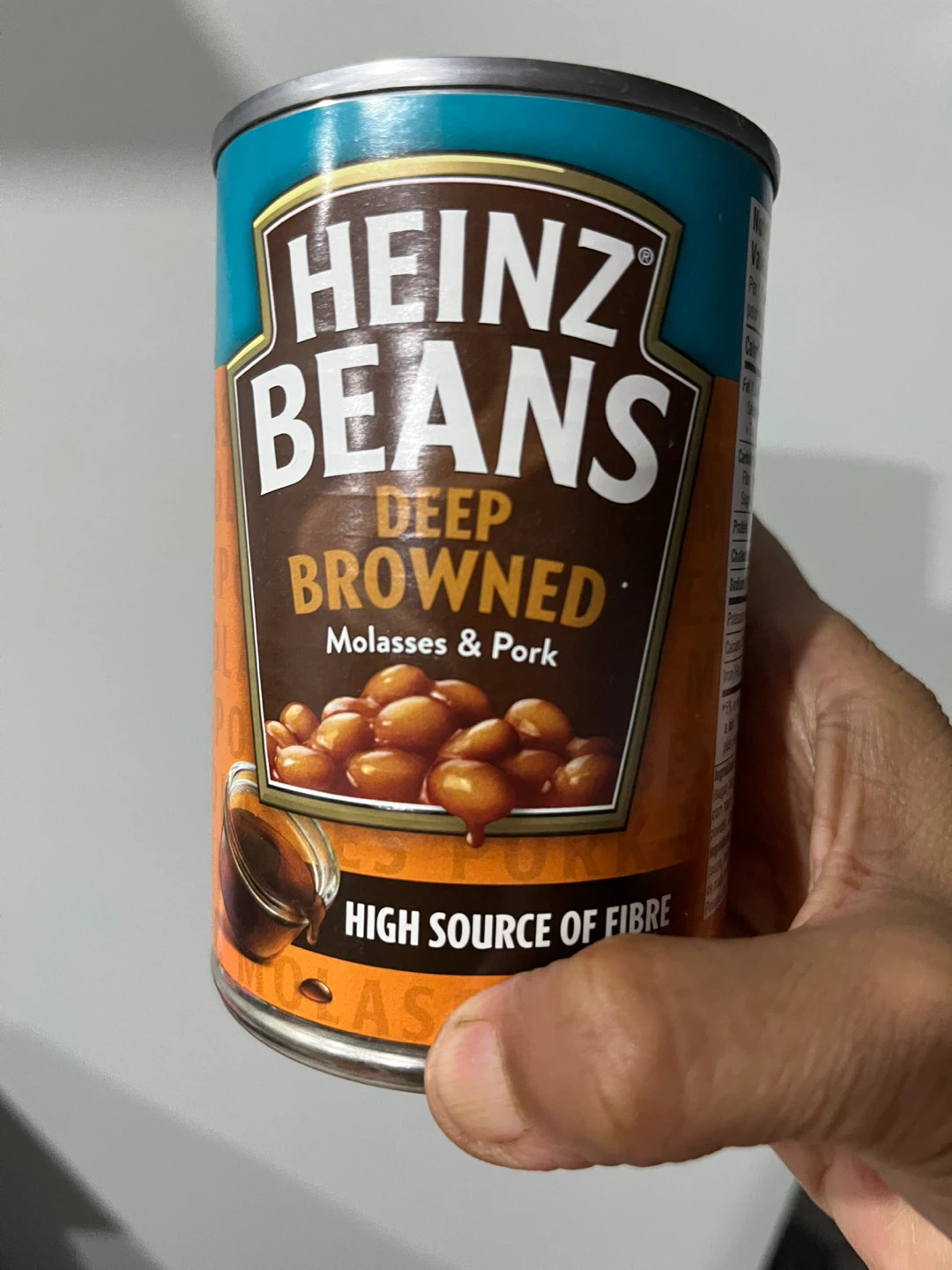 Heinz Beans Deep Browned Molasses & Pork - High Source of Fibre