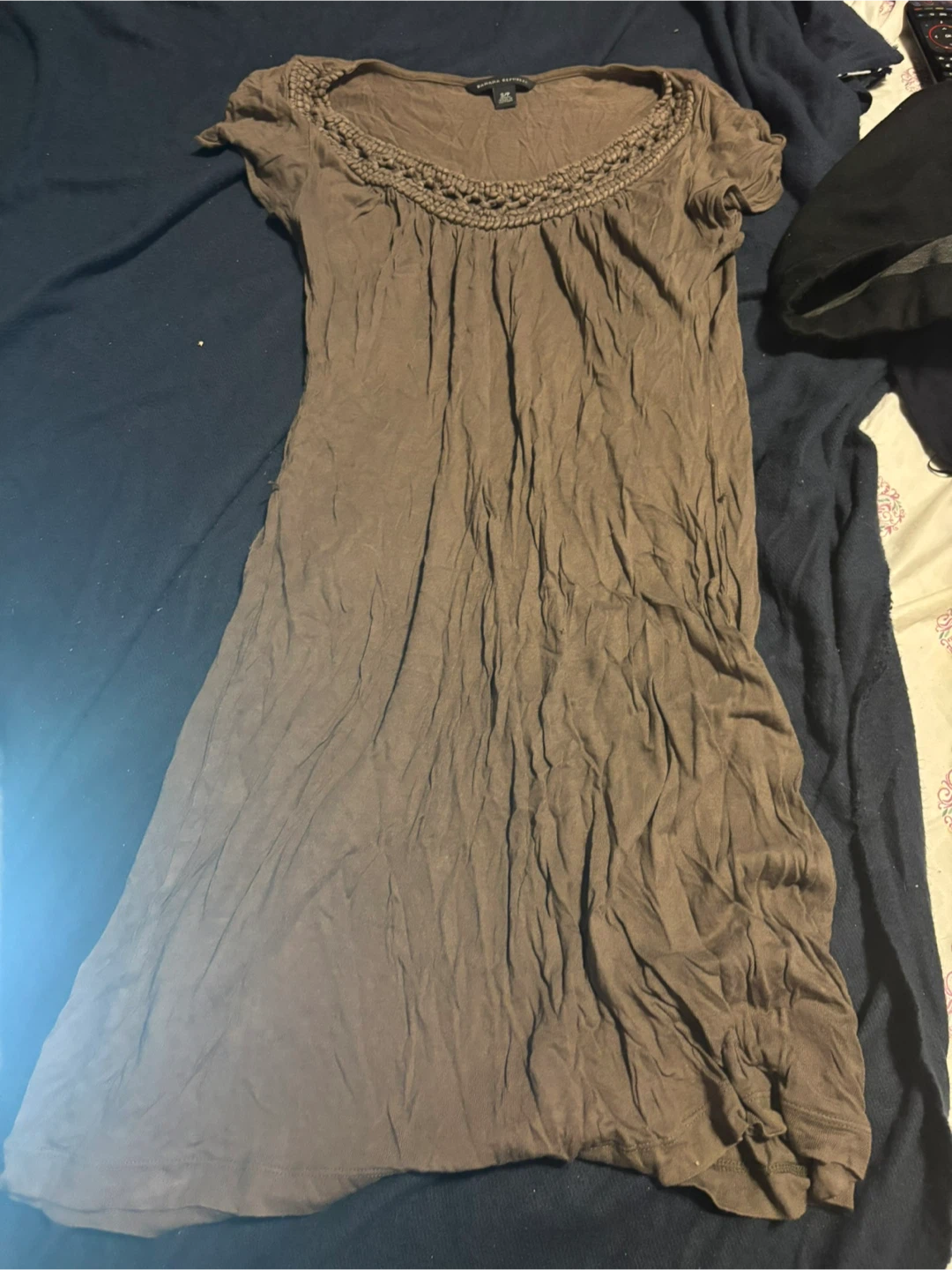 Banana Republic Brown Short Sleeve Dress S/P