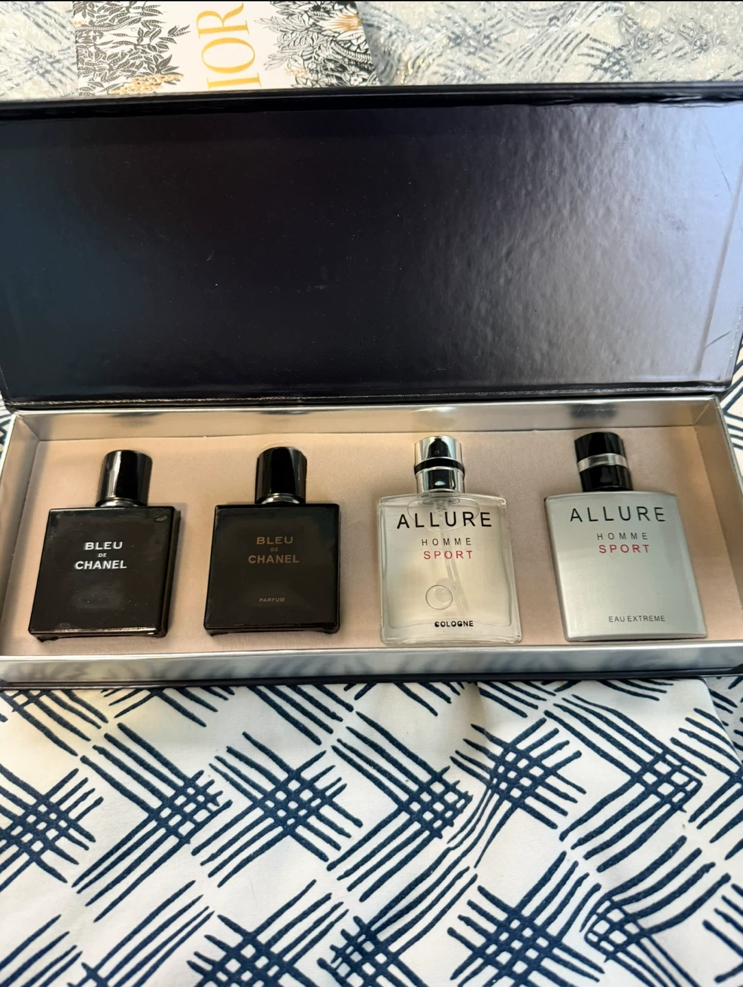 Chanel Fragrance Set - Bleu de Chanel & Allure Homme Sport