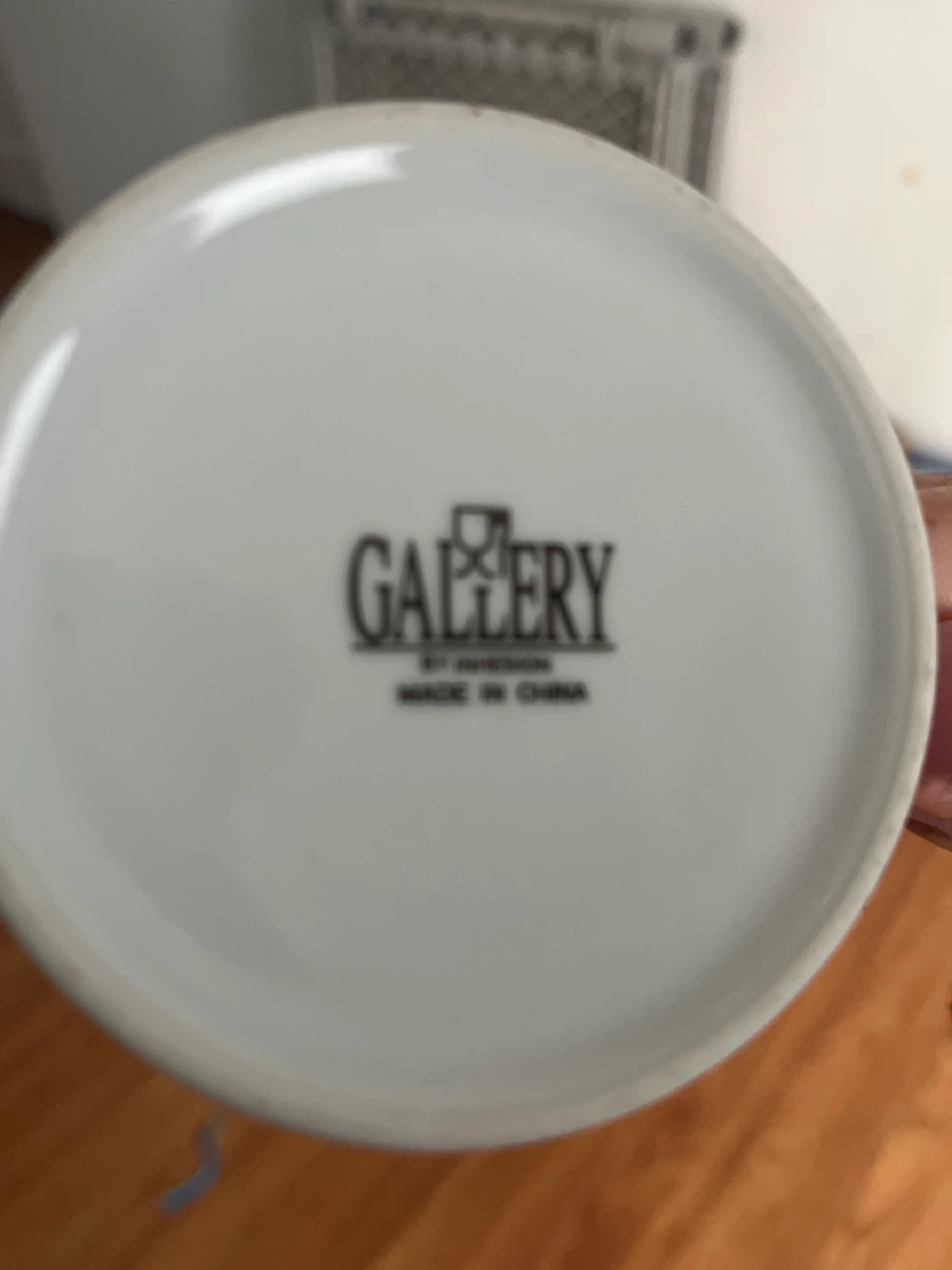 Gallery by Presidents China Set - White with Green and Gold Trim - photo 2