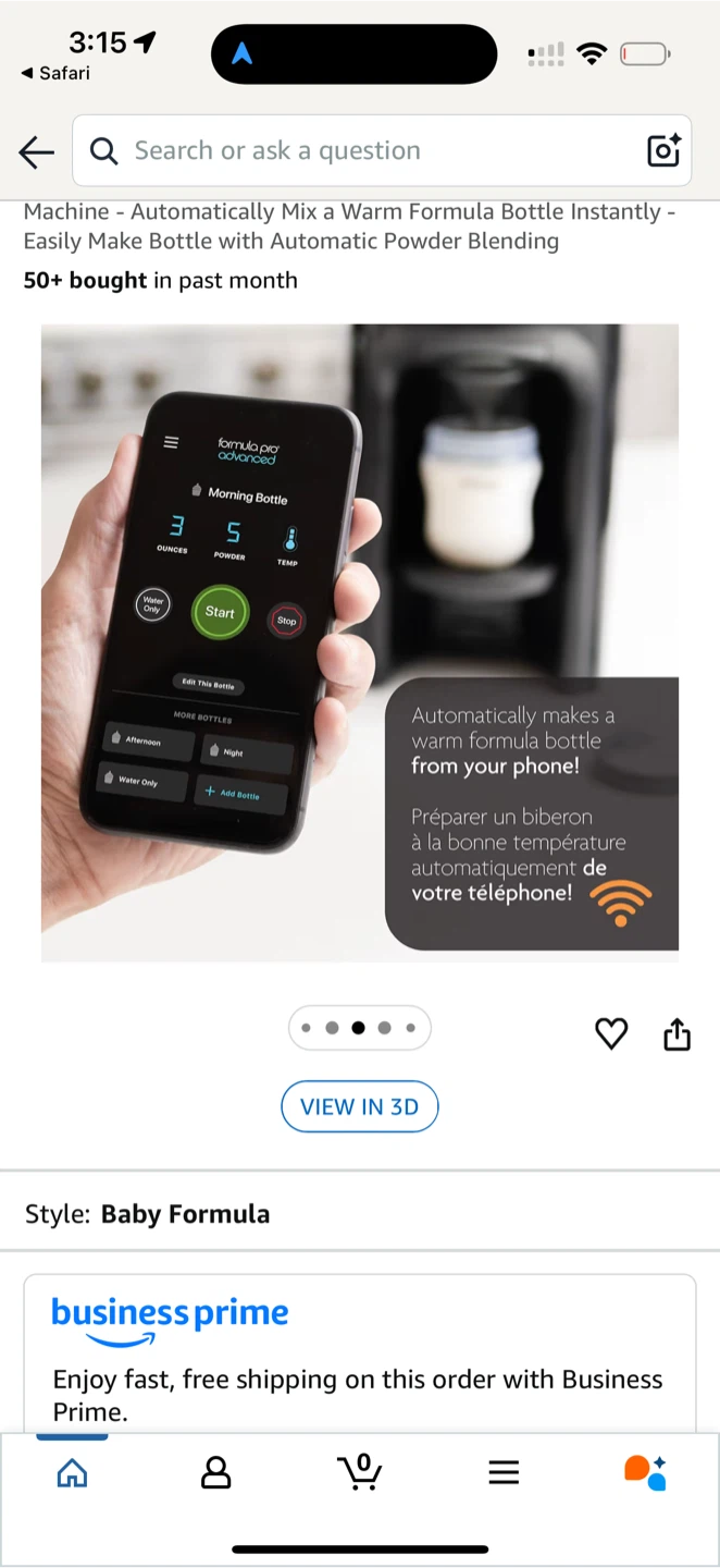Baby Brezza Formula Pro Advanced WiFi Machine - photo 4